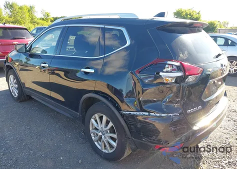 2019 Nissan Rogue Sv from USA, damaged, VIN KNMAT2MV2KP554051
